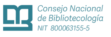 Consejo Nacional de Bibliotecología Logo